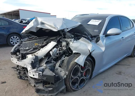 2022 Alfa Romeo Giulia Ti Rwd z USA, uszkodzony, nr VIN ZARFAMBN3N7655071